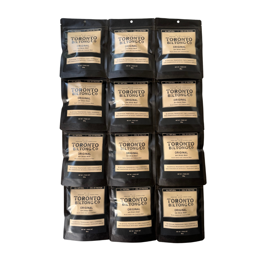 Original Biltong 12 Pack, 50G