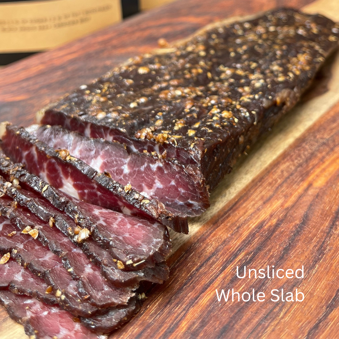 Whole Slab Biltong - Unsliced, 200-220G (Pre-Orders Now Open)